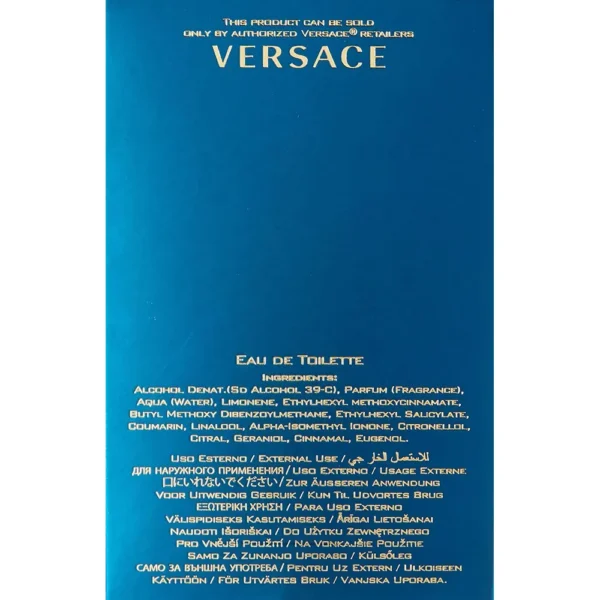 PERFUME VERSACE EROS EDT HOMBRE 0.17 OZ / 5 ML