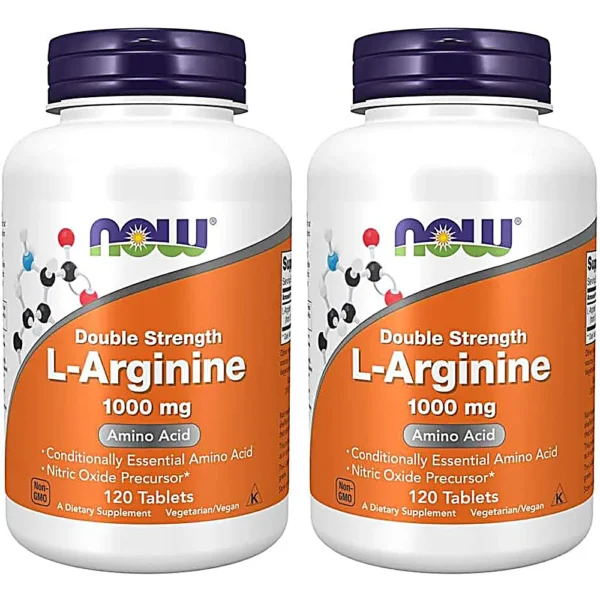 b00qvlsd1a_1.webp L-ARGININA NOW FOODS 1000 MG 120 TABLETAS | PACK 2
