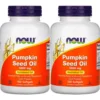 b00sly85li_0.webp ACEITE DE SEMILLA DE CALABAZA NOW FOODS 1000 MG 100 CÁPSULAS BLANDAS | PACK 2