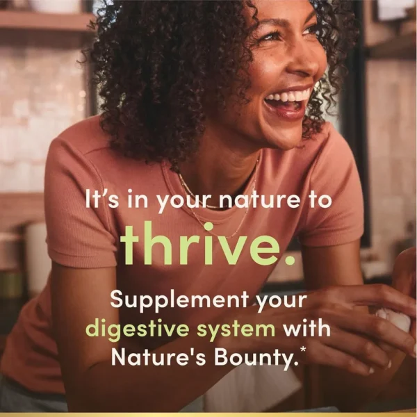 PROBIÓTICO GX NATURE'S BOUNTY 20 BILLONES 25 CÁPSULAS