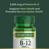 VITAMINA B12 QUICK DISSOLVE NATURE'S BOUNTY 5000 MCG CEREZA 40 TABLETAS