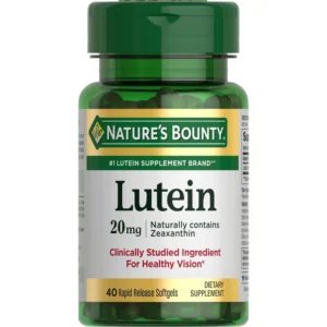 LUTEÍNA NATURE'S BOUNTY 20 MG 40 CÁPSULAS BLANDAS