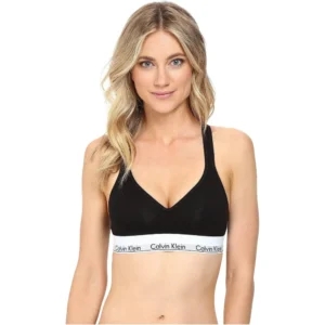 Calvin Klein | Bralette moderno de algodón sin aros para mujer