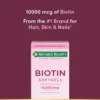 BIOTINA NATURE'S BOUNTY 10000 MCG 90 CÁPSULAS BLANDAS