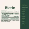 BIOTINA NATURE'S BOUNTY 10000 MCG 120 CÁPSULAS BLANDAS