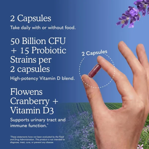 PROBIÓTICO GARDEN OF LIFE PROSTATE+ SHELF STABLE 50 BILLONES 15 CEPAS 60 CÁPSULAS