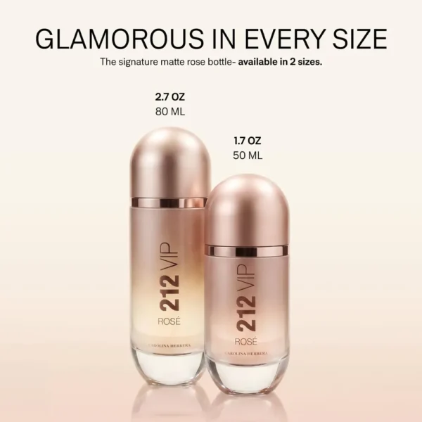 PERFUME CAROLINA HERRERA 212 VIP ROSÉ EDP MUJER 4.2 OZ / 125 ML