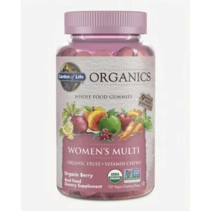 MULTIVITAMÍNICO GARDEN OF LIFE ORGANICS WOMEN'S MULTI BERRY 120 GOMITAS