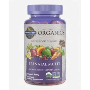 MULTIVITAMÍNICO GARDEN OF LIFE ORGANICS PRENATAL MULTI BERRY 120 GOMITAS