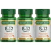 VITAMINA B12 QUICK DISSOLVE NATURE'S BOUNTY 5000 MCG 40 TABLETAS | PACK 3