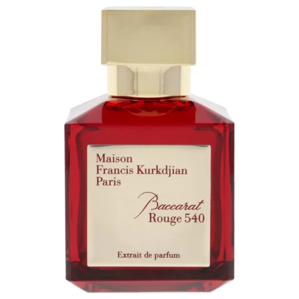PERFUME BACCARAT ROUGE 540 MAISON FRANCIS KURKDJIAN EXTRAIT DE PARFUM 2.4 OZ / 70 ML
