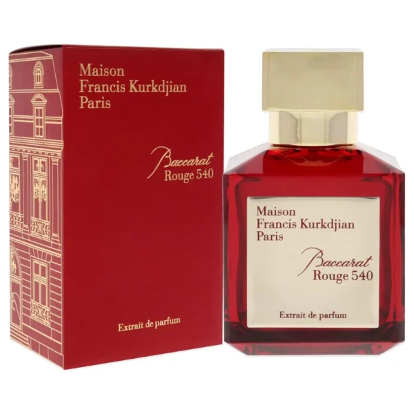 PERFUME BACCARAT ROUGE 540 MAISON FRANCIS KURKDJIAN EXTRAIT DE PARFUM 2.4 OZ / 70 ML