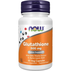 b0753ctrjj_0.webp GLUTATIÓN NOW FOODS 500 MG CON CARDO MARIANO + ÁCIDO ALFA LIPOICO 30 CÁPSULAS