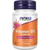 VITAMINA D3 NOW FOODS 2000 UI 30 CÁPSULAS BLANDAS