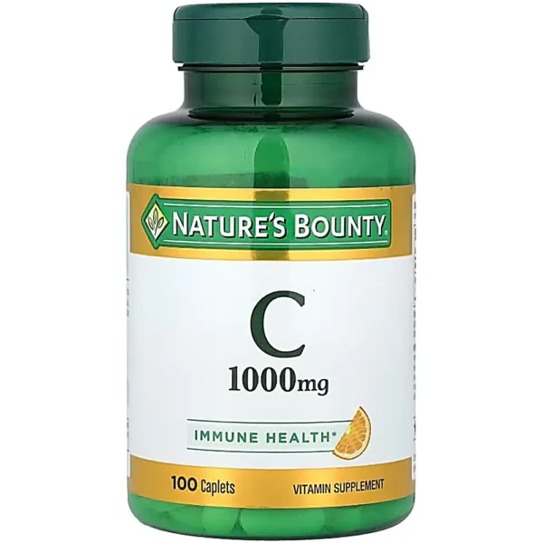 VITAMINA C NATURE'S BOUNTY 1000 MG 100 TABLETAS | PACK 3