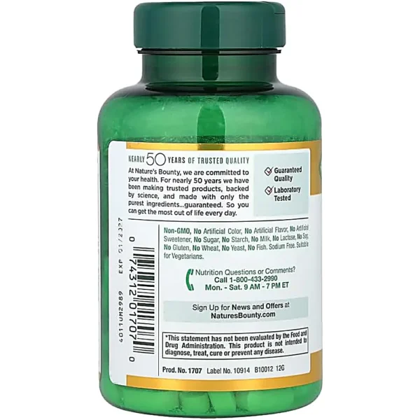 VITAMINA C NATURE'S BOUNTY 1000 MG 100 TABLETAS | PACK 3
