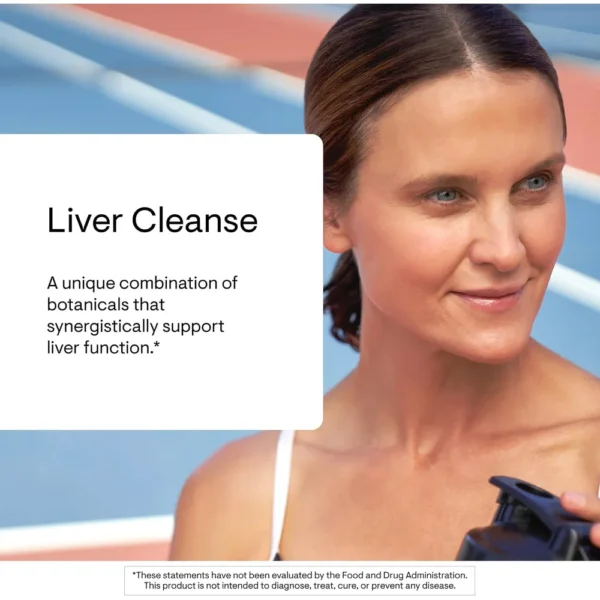 LIVER CLEANSE THORNE BERBERINA HCL + CARDO MARIANO 60 CÁPSULAS