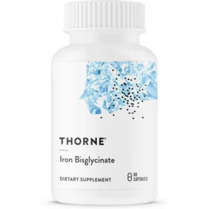 HIERRO BISGLICINATO THORNE 25 MG 60 CÁPSULAS