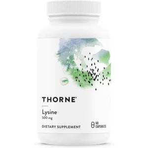 L-LISINA THORNE 500 MG 60 CÁPSULAS