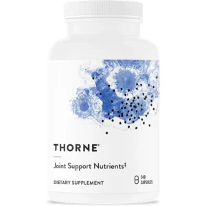 JOINT SUPPORT NUTRIENTS THORNE GLUCOSAMINA + MSM + CURCUMINA 240 CÁPSULAS