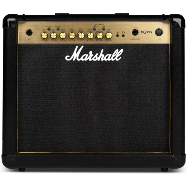 AMPLIFICADOR COMBO PARA GUITARRA ELÉCTRICA MG30GFX MARSHALL | NEGRO