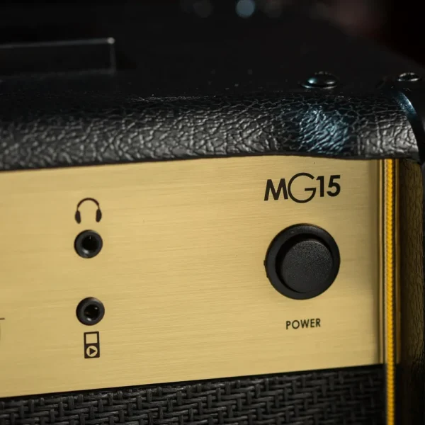 AMPLIFICADOR COMBO PARA GUITARRA ELÉCTRICA MG15G MARSHALL | NEGRO