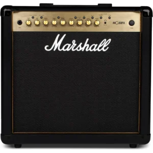 AMPLIFICADOR COMBO PARA GUITARRA ELÉCTRICA CON PEDAL MG50GFX MARSHALL | NEGRO