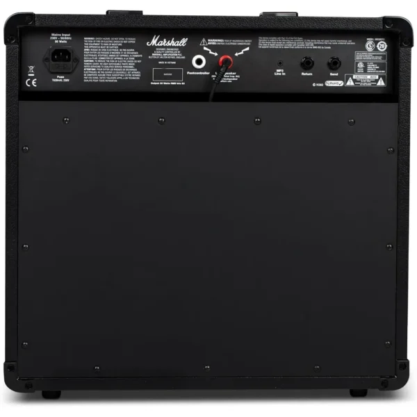 AMPLIFICADOR COMBO PARA GUITARRA ELÉCTRICA CON PEDAL MG50GFX MARSHALL | NEGRO