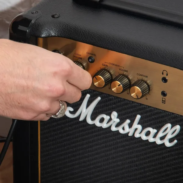 AMPLIFICADOR COMBO PARA GUITARRA ELÉCTRICA MG10G MARSHALL | NEGRO