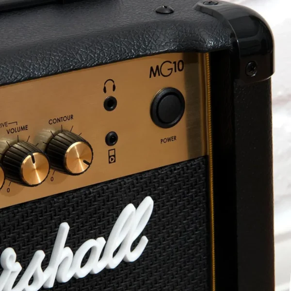 AMPLIFICADOR COMBO PARA GUITARRA ELÉCTRICA MG10G MARSHALL | NEGRO