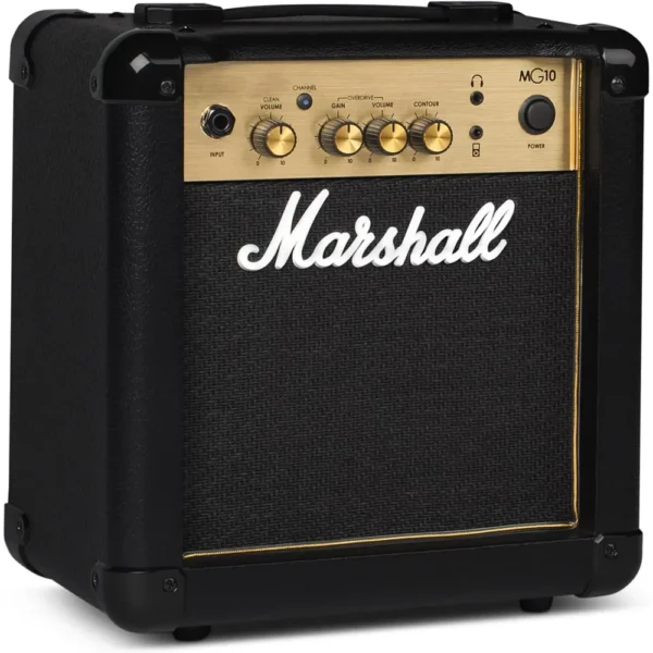 AMPLIFICADOR COMBO PARA GUITARRA ELÉCTRICA MG10G MARSHALL | NEGRO