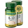 VITAMINA B12 QUICK DISSOLVE NATURE'S BOUNTY 5000 MCG 40 TABLETAS