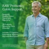 PROBIÓTICO GARDEN OF LIFE RAW COLON CARE SHELF STABLE 50 BILLONES 33 CEPAS 30 CÁPSULAS