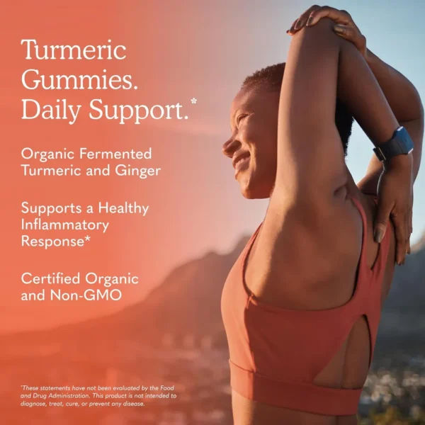 CÚRCUMA GARDEN OF LIFE ORGANICS CURCUMINA 50 MG 120 GOMITAS