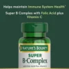 b07h9jynv4_6.webp COMPLEJO B NATURE'S BOUNTY + VITAMINA C + ÁCIDO FÓLICO 150 TABLETAS | PACK 2