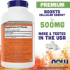 ACETIL L-CARNITINA NOW FOODS 500 MG 360 CÁPSULAS
