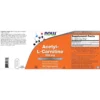 ACETIL L-CARNITINA NOW FOODS 500 MG 360 CÁPSULAS