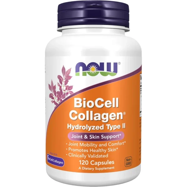 BIOCELL COLLAGEN NOW FOODS COLÁGENO TIPO II 120 CÁPSULAS