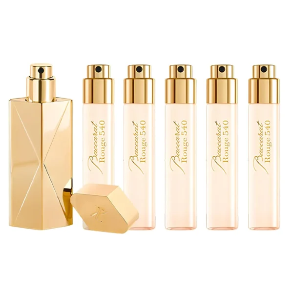 SET DE PERFUME BACCARAT ROUGE 540 MAISON FRANCIS KURKDJIAN EXTRAIT DE PARFUM 6 PZS
