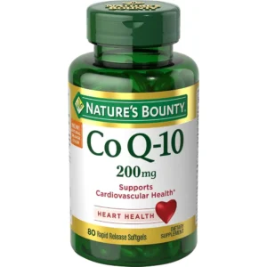 COENZIMA Q10 NATURE'S BOUNTY 200 MG 80 CÁPSULAS BLANDAS | PACK 3