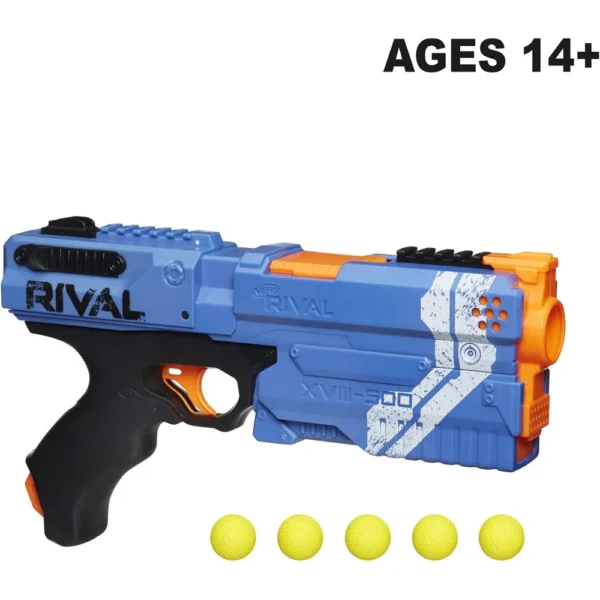 NERF LANZADOR RIVAL KRONOS XVIII-500 AZUL