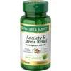 ASHWAGANDHA KSM-66 NATURE'S BOUNTY 600 MG + L-TEANINA 200 MG 50 TABLETAS