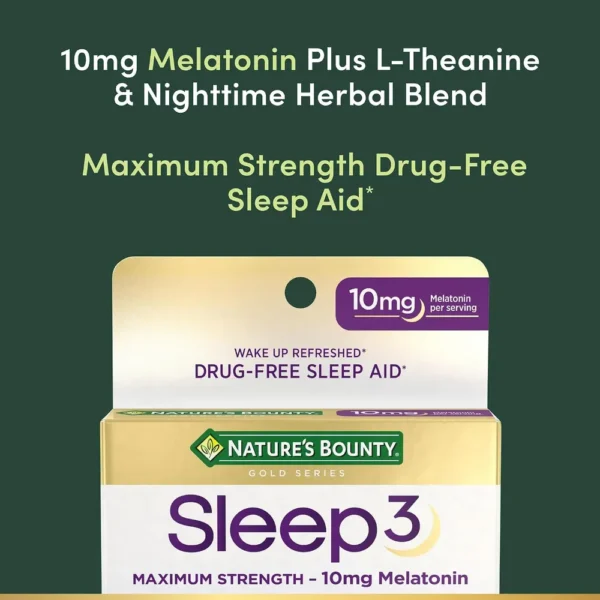 b07pxt5lyq_3.webp MELATONINA NATURE'S BOUNTY 10 MG 30 TABLETAS TRICAPA