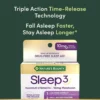 b07pxt5lyr_3.webp SLEEP3 MELATONINA NATURE'S BOUNTY 10 MG 60 TABLETAS TRICAPA
