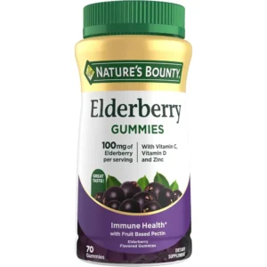 b07pxtbcb4_1.webp SAÚCO NATURE'S BOUNTY 100 MG 70 GOMITAS