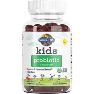 PROBIÓTICO GARDEN OF LIFE KIDS 3 BILLONES CEREZA 30 GOMITAS