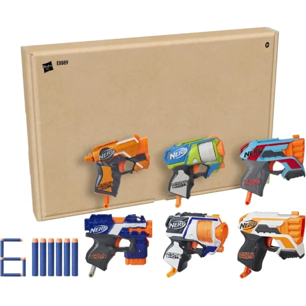 b082n5yv45_2.webp NERF LANZADORES MICROSHOTS PAQUETE DE 6 PIEZAS