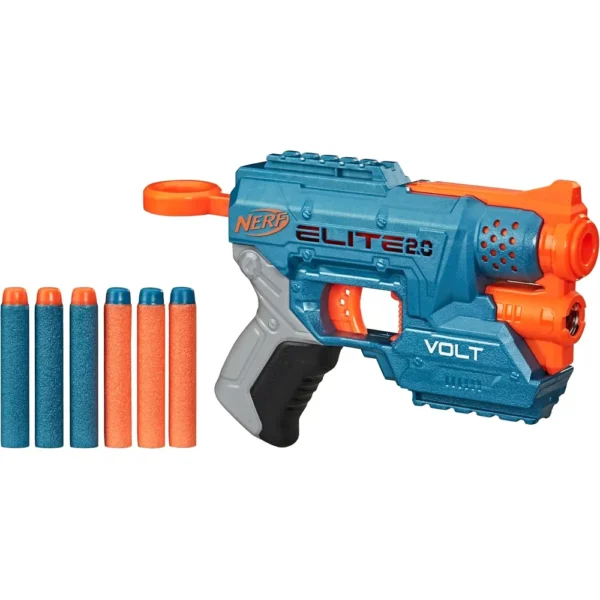 NERF LANZADOR ELITE 2.0 VOLT SD-1 CON 6 DARDOS