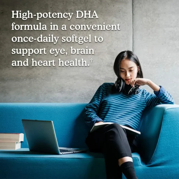 OMEGA 3 DHA GARDEN OF LIFE DR. FORMULATED 1000 MG LIMÓN 30 CÁPSULAS