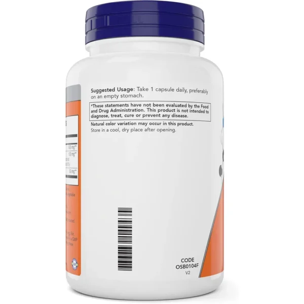 GLUTATIÓN NOW FOODS 500 MG CON CARDO MARIANO + ÁCIDO ALFA LIPOICO 100 CÁPSULAS | PACK 2